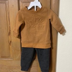 Timberland fleece and joggers set.